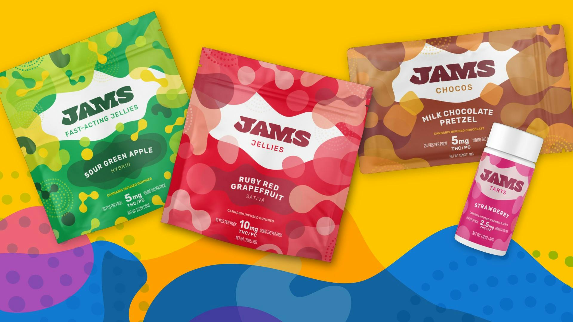 Curaleaf Launches New Cannabis Edibles Brand JAMS, 'Combining Great Flavor With Innovative Cannabinoid Delivery Technologies'