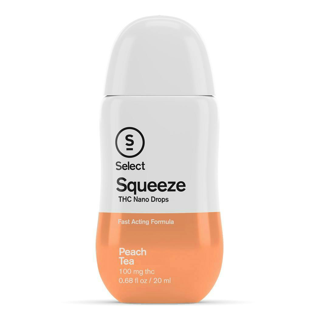 Select Squeeze Peach Tea Beverage Infusion