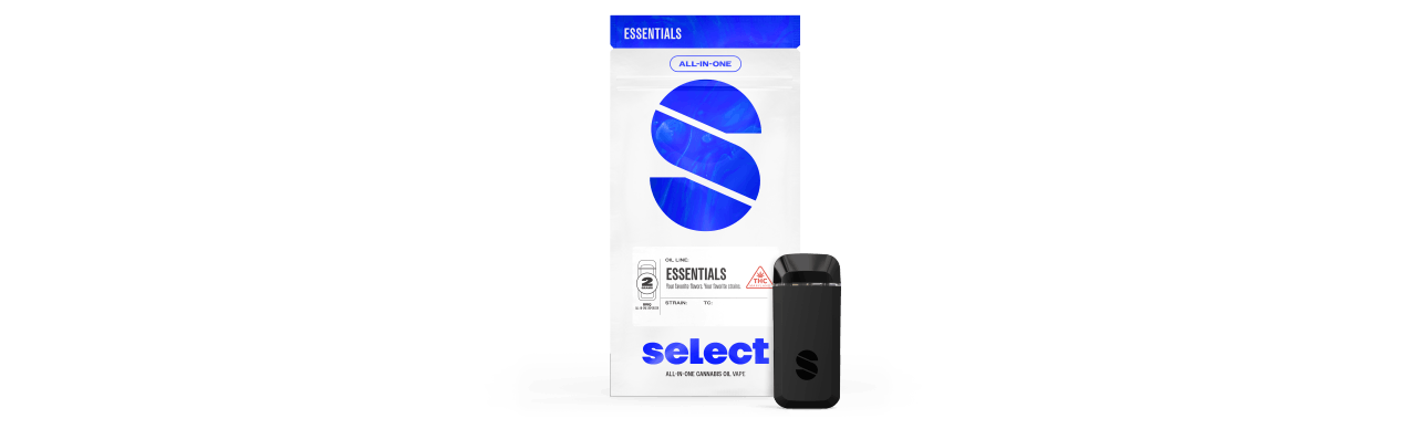 Select Essentials BRIQ Disposable - Indica: Gelato