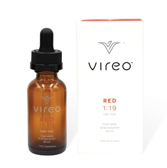 Red High THC Oral Solution 600mg [25ml]