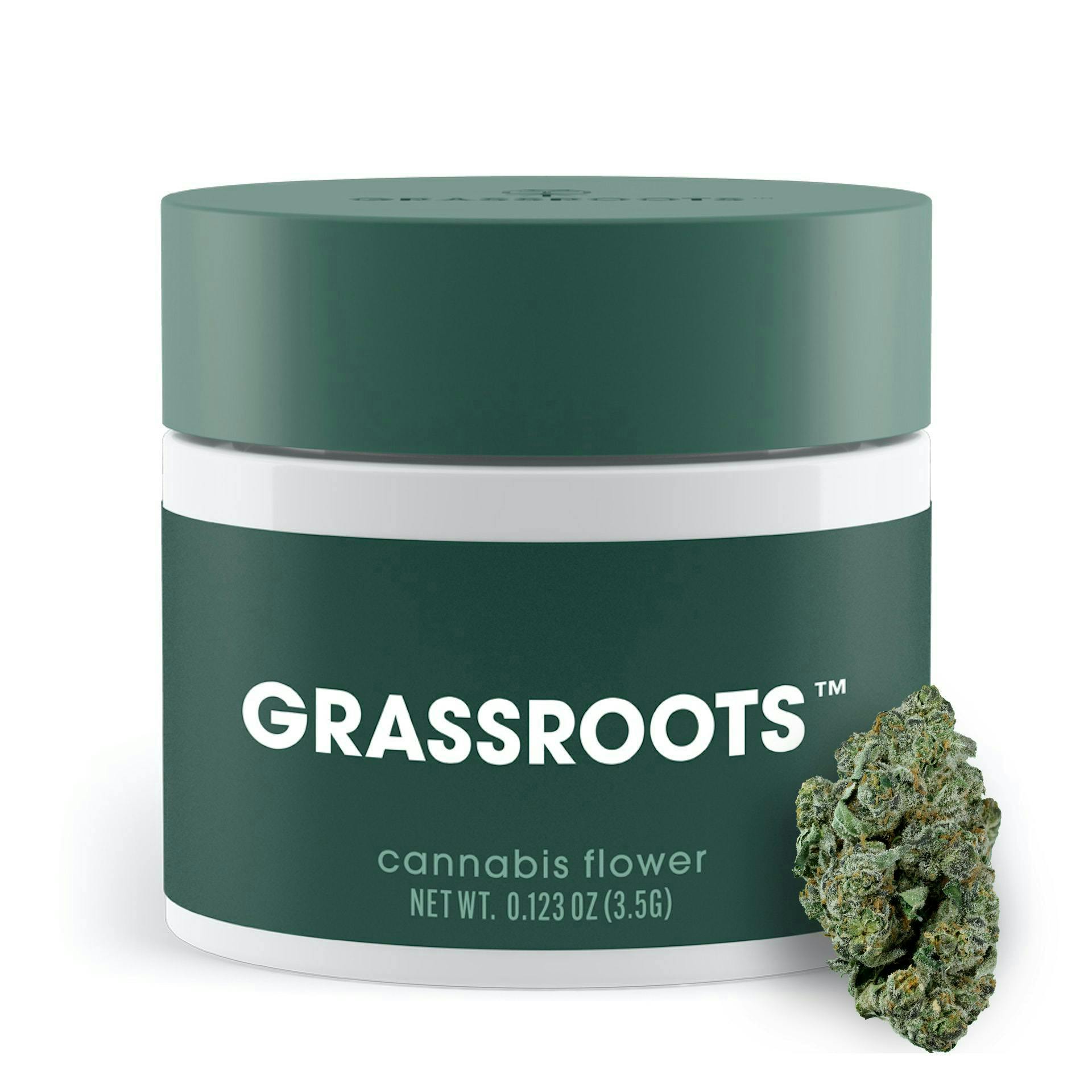 Grassroots GMO Cookies - Whole Flower | 1/8oz