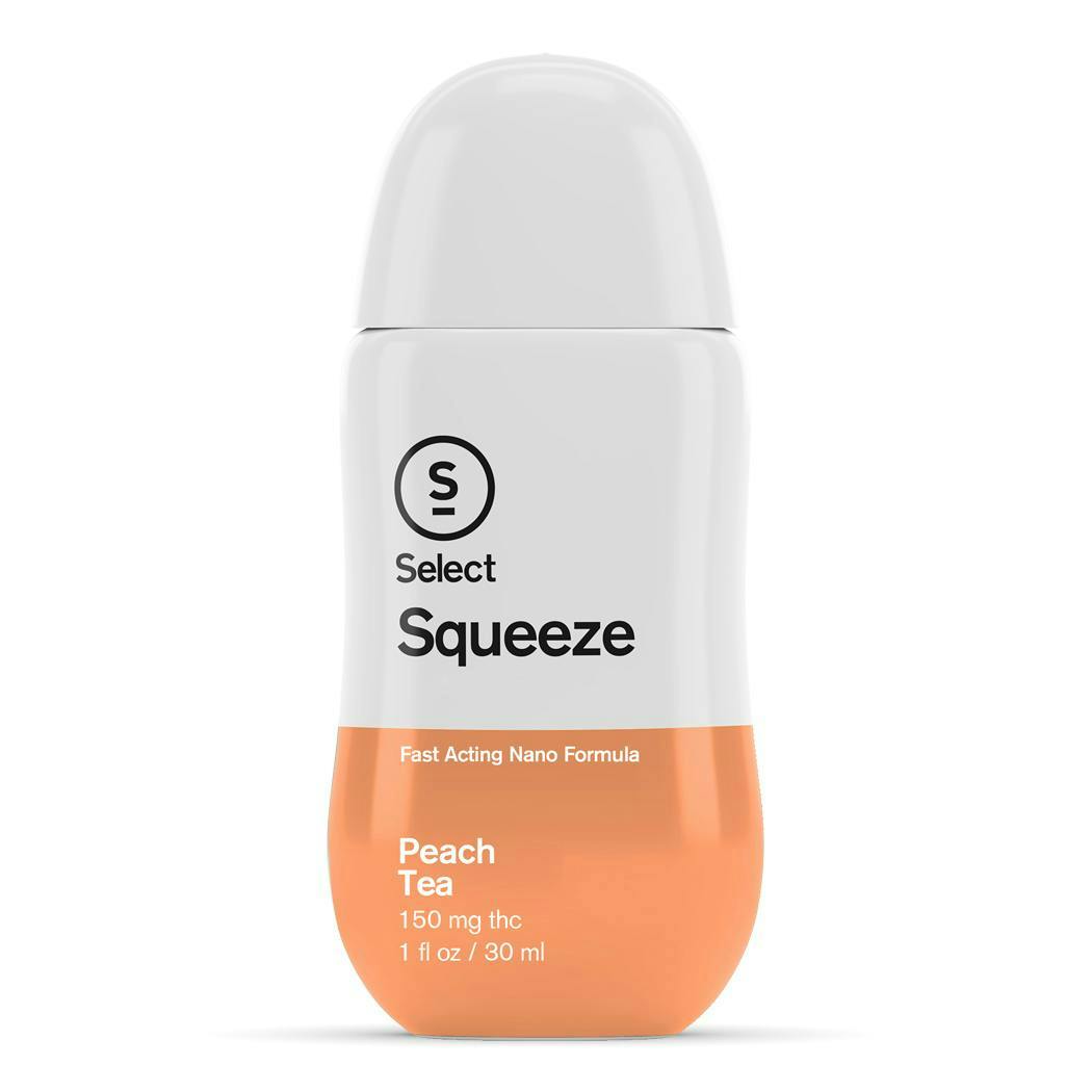 Peach Tea Squeeze 150mg THC (5mg THC per Serving) 20:1