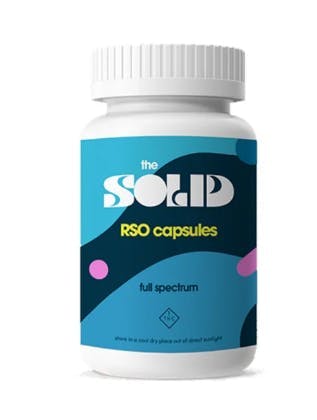 Standard Wellness | The Solid - RSO Capsules | 75mg 15pk
