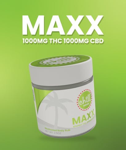 Chill Medicated Maxx 1:1 Body Rub (5mgx200)