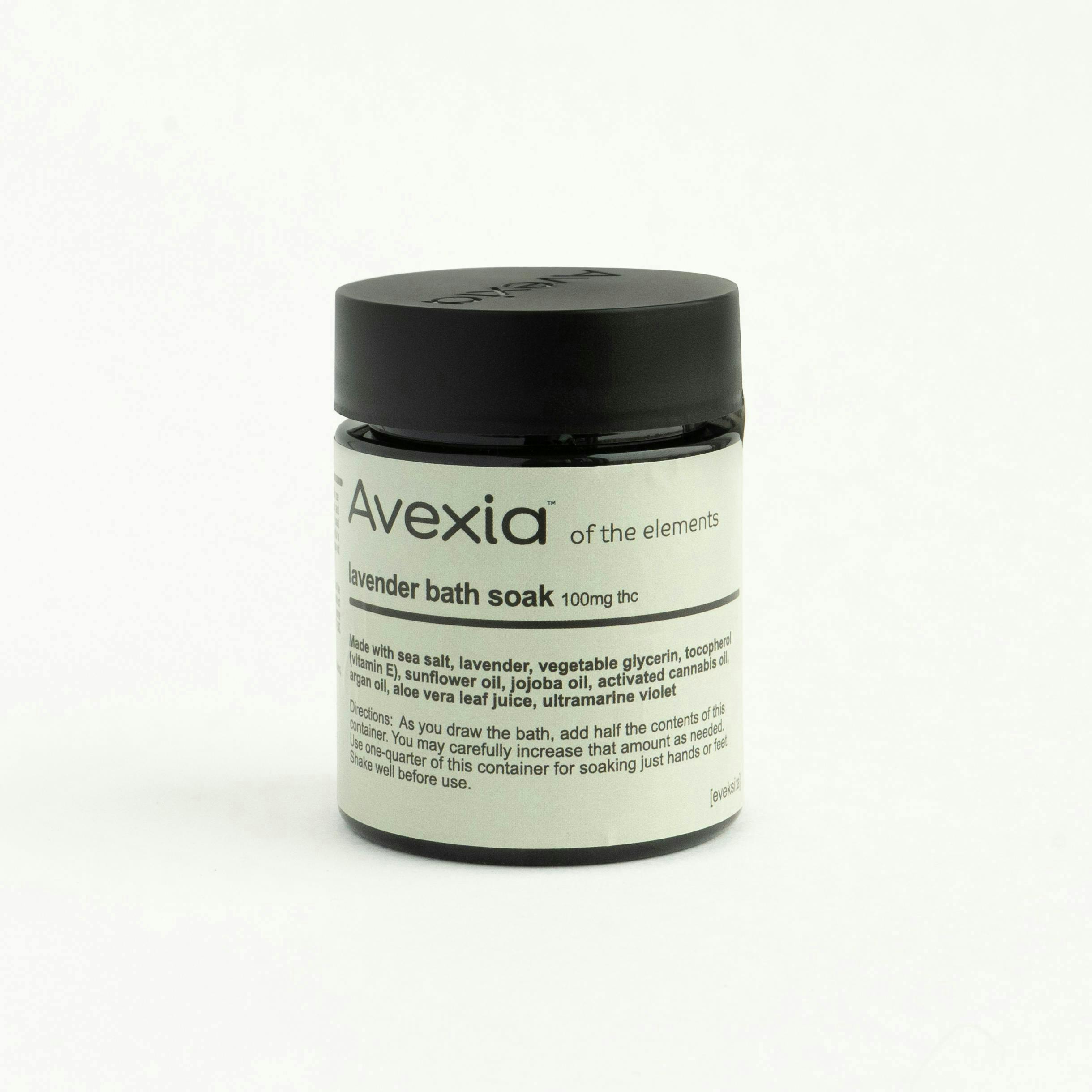 Avexia Lavender Epsom Salt Soak [6oz] (100mg)