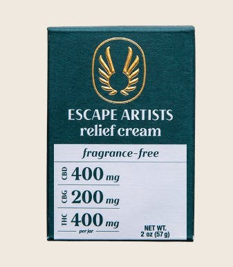 Relief Cream Fragrance Free 2oz