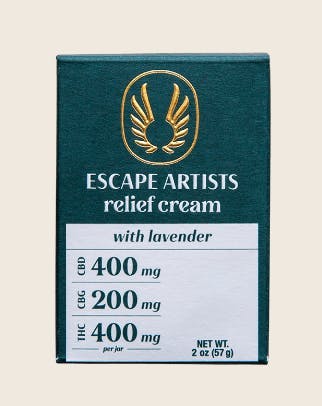 Relief Cream Lavender Free 2oz