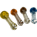 Glass Pipe 4" - Assorted Colors