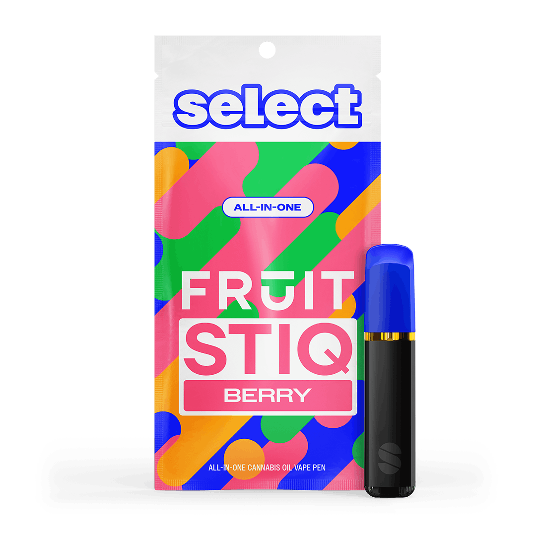 SELECT FRUIT STIQ Berry - Blackberry Blast All-In-One Vape 1g