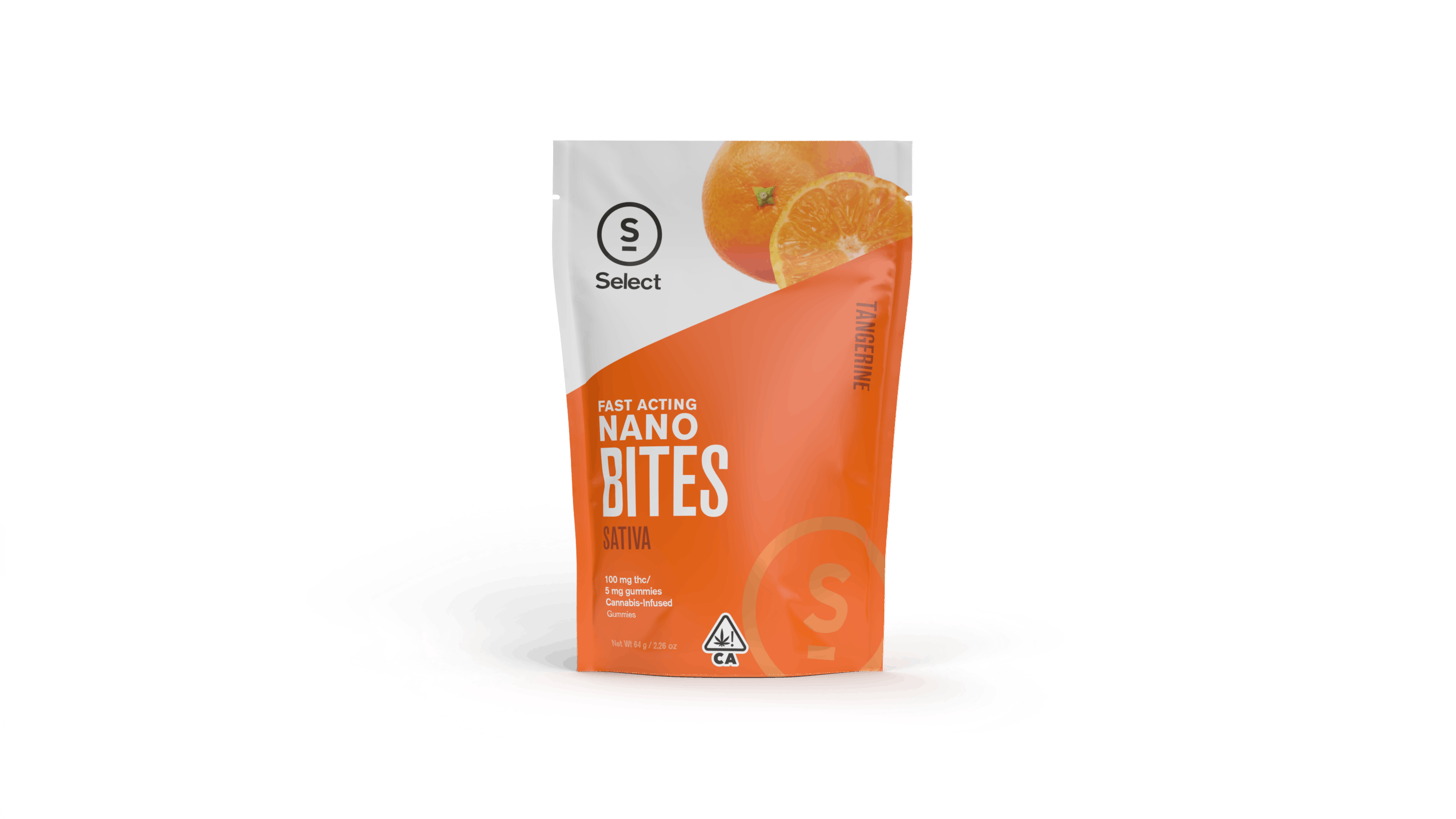 Nano Bites Tangerine 100mg (5mg Bites)