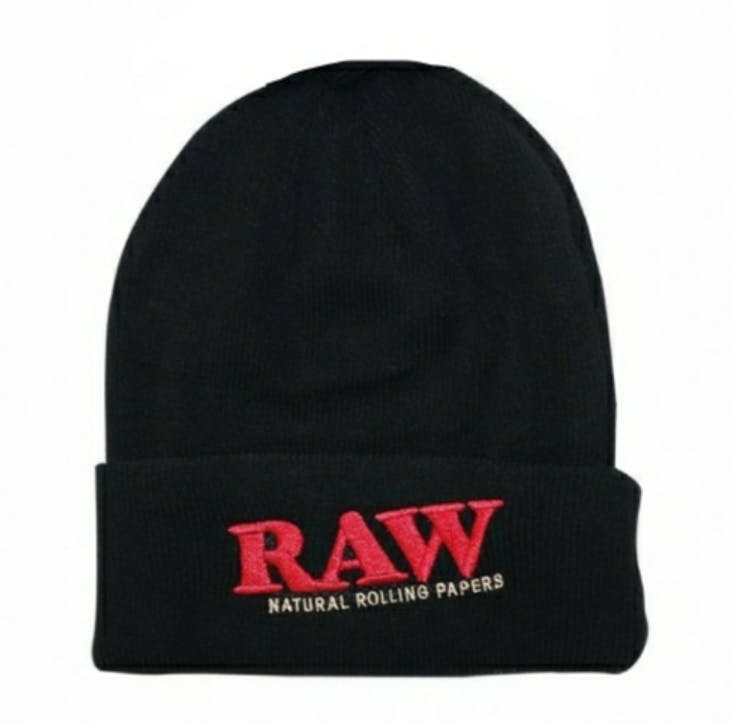 RAW Knit Hat (Black)