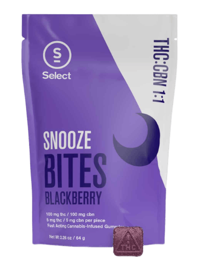 Blackberry Snooze 1:1 CBN Bites | 20-Pack