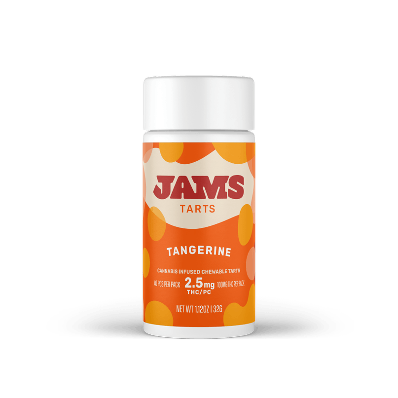 JAMS Tangerine Tarts 40 Pack 100mg