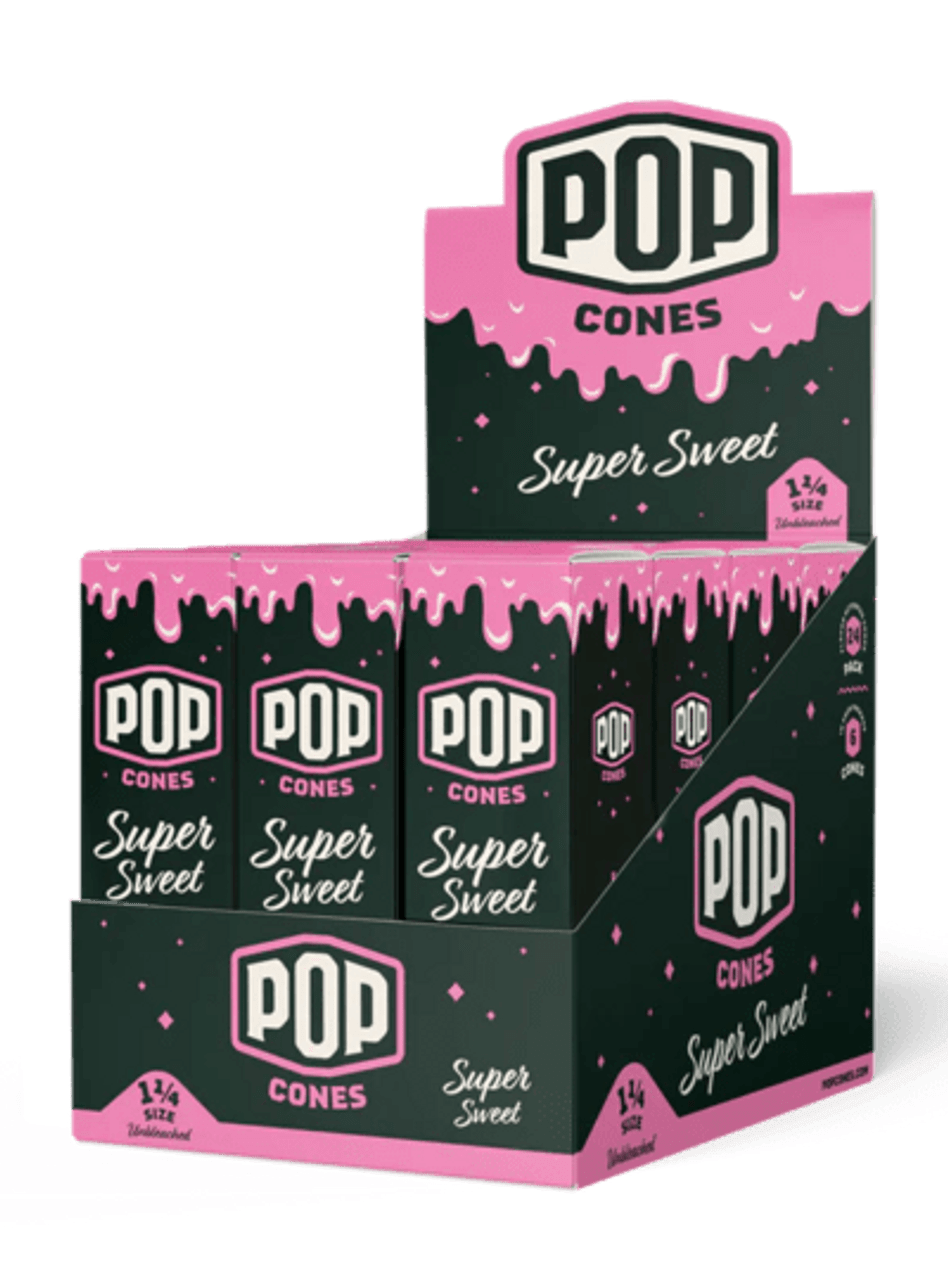 Pop Cones Super Sweet 1 1/4" Cones