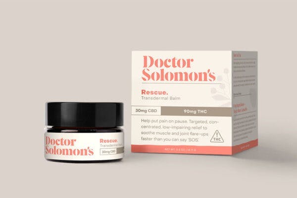 Dr. Solomon's Rescue Balm 3:1 120 mg