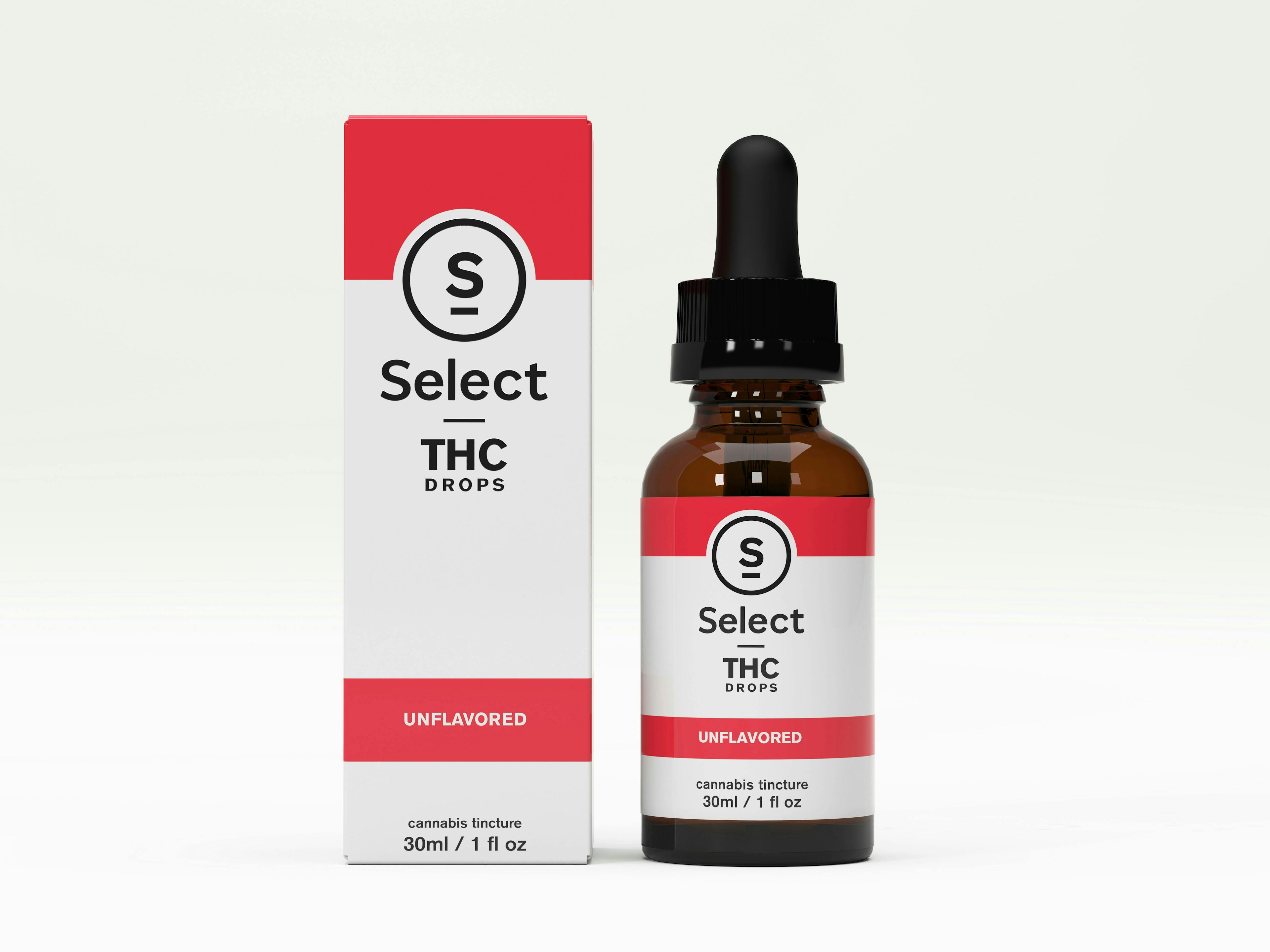 Select THC Drops Tinctures 800mg