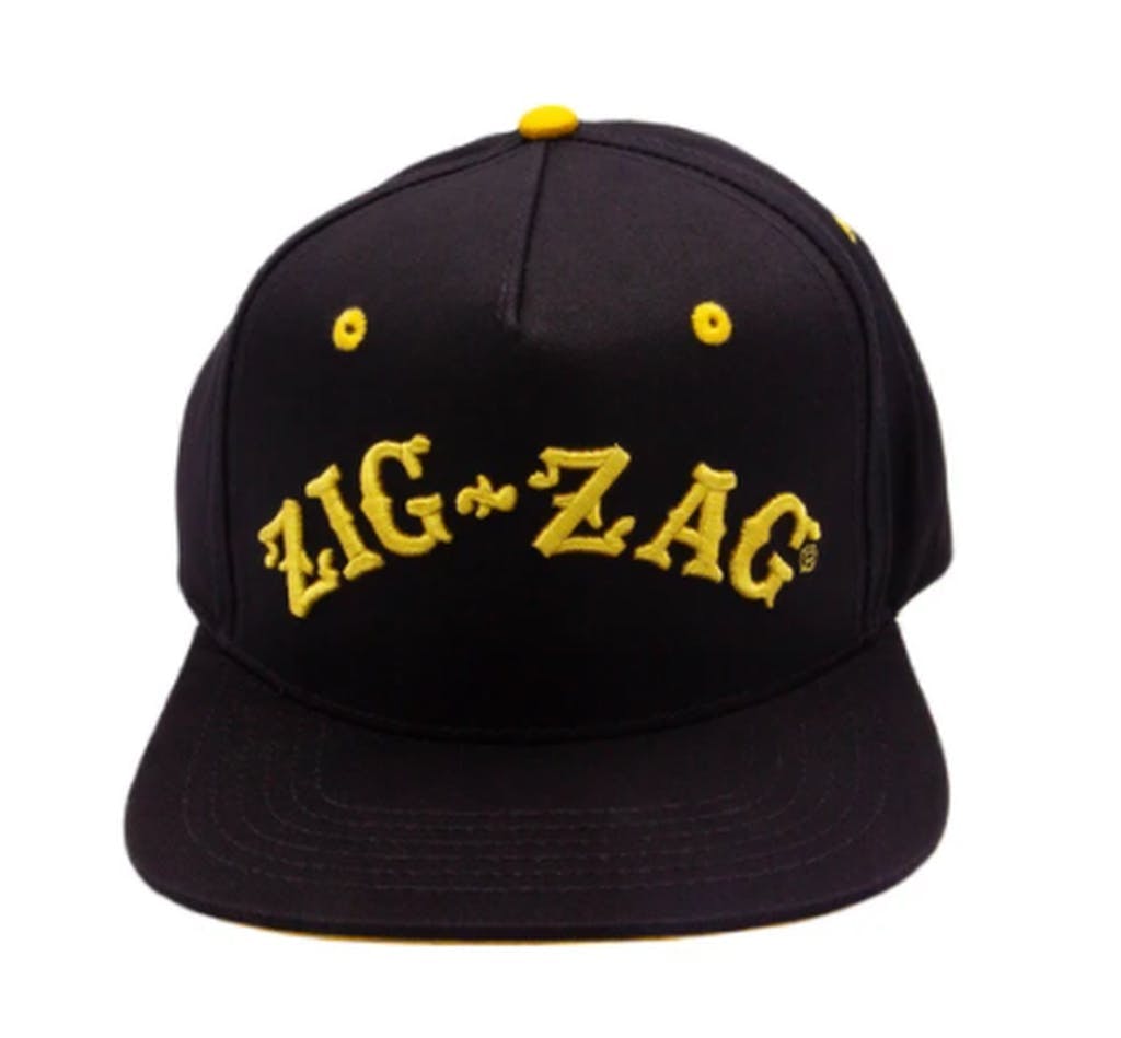 Zig-Zag Black & Gold Logo Hat