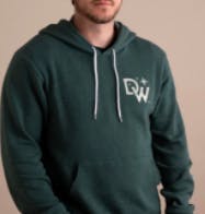 DW Green Pullover Hoodie