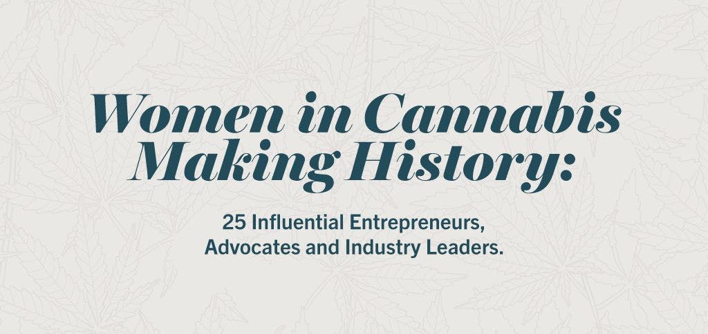 Women in Cannabis, Making History Image