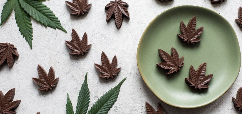 Cannabis shaped food